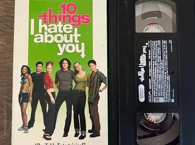 10 Things I Hate About You (VHS, 1999) Comedy Heath Ledger, Julia Stiles Foto 1 de 2