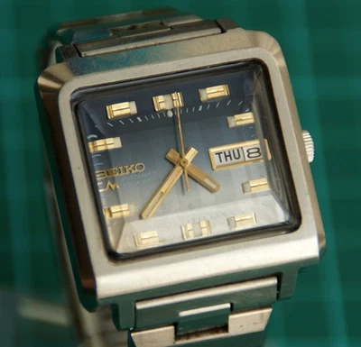 RELOJ TV SEIKO LORD MATIC 5606-5130 - ORIGINAL - VINTAGE JDM! ¡REPARADO! - Imagen 1 de 4