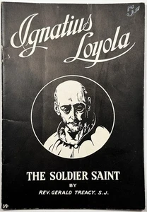 San Ignacio de Loyola, folleto devocional santo vintage 1942. - Imagen 1 de 13