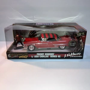 Pesadilla en Elm Street Freddy Krueger Jada 1958 Cadillac Die-Cast TOTALMENTE NUEVO - Imagen 1 de 8