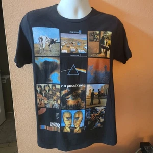Pink Floyd T-Shirt Band Tee Rock Music Album Cover Collage SZ Med Great conditio - Picture 1 of 8