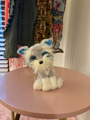 Whiskers the schnauzer TY Beanie Boo - grey - good condition - medium size 13in - image 1 of 3