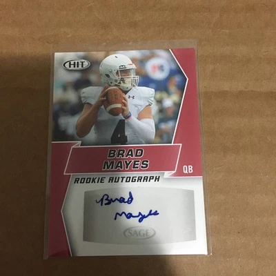 2019 Sage Hit Auto #8 Brad Mayes  - Image 1 of 2