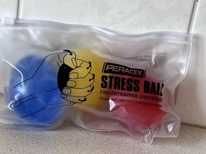 Set 3 Peredix Stress Balls Finger trainer New - Picture 1 of 2