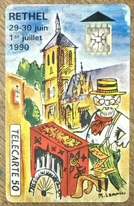 RETHEL RÉF PHONECOTE D350 UT SCHEDA PHONECARD CARTE CARTA TELEFONKARTE TARJETA - Imagen 1 de 3