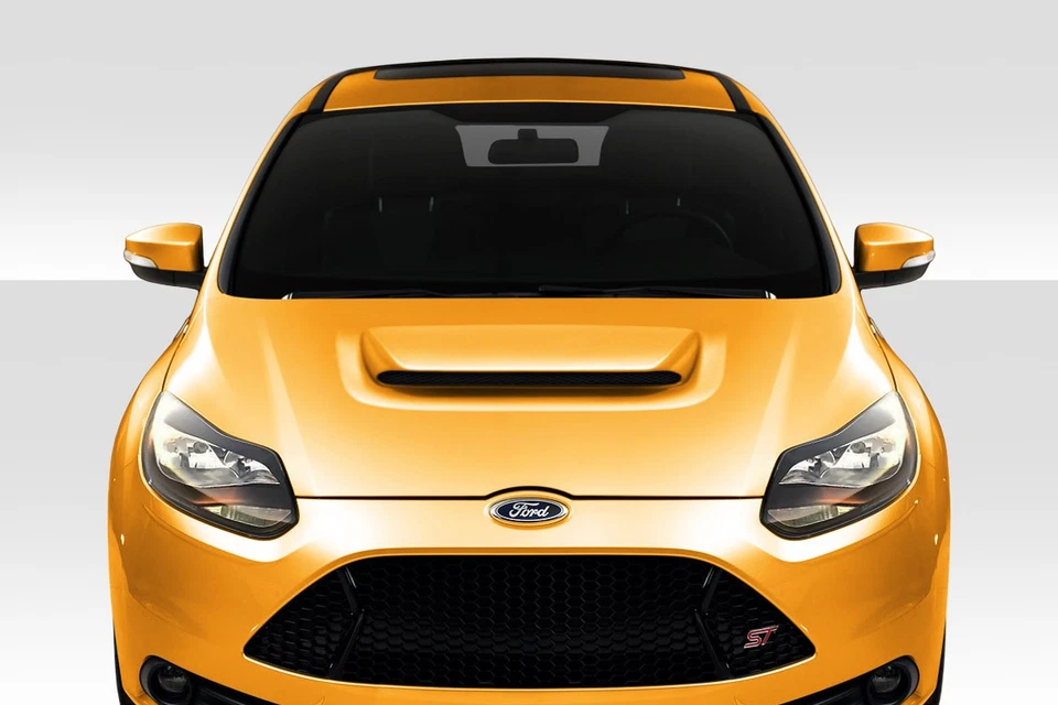 For 2012-2014 Focus Duraflex Ram Air Hood - 1 Piece - Image 1 of 2