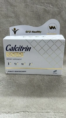 Suplemento Dietético Calcitrin Gold, Refuerzo Movilidad, 60 Comprimidos Foto 1 de 4