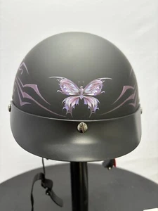 [Manufacturer Defect/Refurbished] Vcan Cruiser Half Shell Helmet - Picture 1 of 6