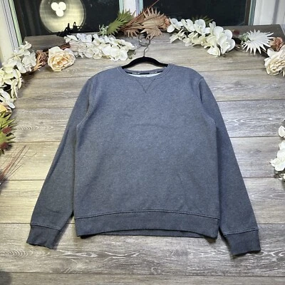 EVERLAST Sport Men's Fleece Lined Crew Neck Pullover Sweatshirt Gray Size Small - Image 1 of 4