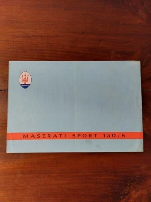Maserati Sport 150/s Brochure - Immagine 1 di 4