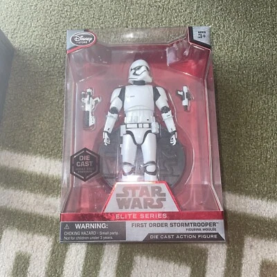 Star Wars Elite Series | First order Stormtrooper | Die Cast | In Box | Sealed | - Image 1 of 3