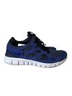 Nike Mens Free Run 2 537732-014 Blue Running Shoes Sneakers Size 9