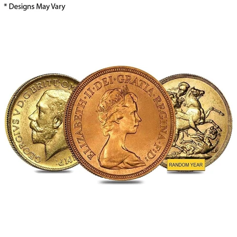 Sale Price - British Gold Sovereign Coin Avg Circ (Random Year) Cover