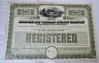 Norfolk & Western Railway Company Stock Certificate -$ 1000 Registered Gold Bon