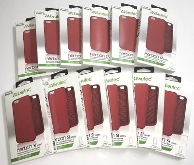 Evutec Karbon SI Snap Case Apple iPhone 6 6s Brigandine Red AP-006-SI-KA4 ✅❤️️✅ - Image 1 of 4