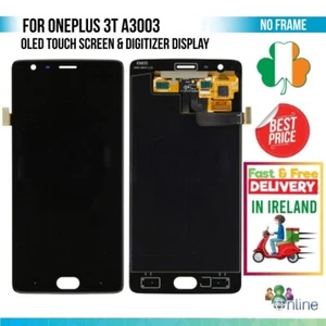 OLED For OnePlus 3T 1+3T Display LCD Touch Screen Digitizer OLED No Frame Black - Picture 1 of 4