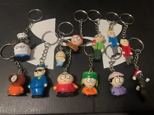Set 12 portachiavi vintage South Park - Foto 1 di 1