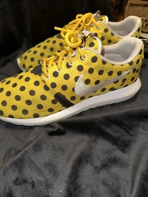 Nike Roshe Golf Next Nature Golf Shoes Polka Dot Yellow Men's Size 10.5  FD2599 - Image 1 of 4