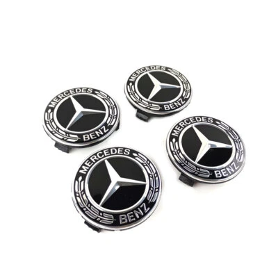 MERCEDES-BENZ 4x Mercede s Benz Nabendeckel Deckel A2224002100 9040 New
