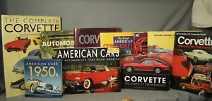 Coffee Table Stack vintage Classic Car Books Corvette 1950s 1960s Convertibles & - Picture 1 of 9
