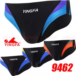 NUEVO CON ETIQUETAS YINGFA 9462 PARA HOMBRE ENTRENAMIENTO PROFESIONAL COMPETICIÓN BRIEF CARRERAS TODAS LAS TALLAS NUEVO - Imagen 1 de 6