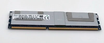SK hynix 32GB 4Rx4 PC3L-10600L Server Memory RAM - Image 1 of 4