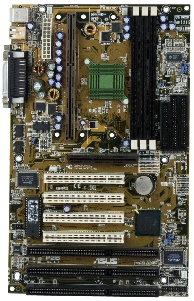 ASUS P2B SLOT 1 SDRAM ATX AGP ISA PCI - Bild 1 von 3