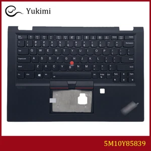5M10Y85839 FOR Lenovo Thinkpad X13 Yoga Gen1 C Shell Palmrest Backlit Keyboard - Picture 1 of 5