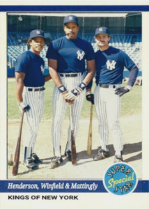 DON MATTINGLY RICKEY HENDERSON DAVE WINFIELD CUSTOM ART CARD ## BUY 5 GET 1 FREE