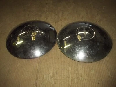 Tapacubos Kaiser Kaizer 1949 49 1950 50 llanta cubierta de tuerca de rueda tapacubos central OEM USADO Foto 1 de 4