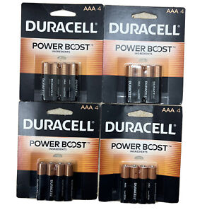 LOT OF 16 Duracell AAA Batteries Alkaline Batteries Long Lasting 4 PACKS