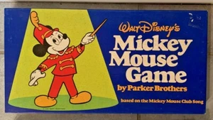 Juego de mesa Mickey Mouse de Walt Disney 1976 de colección de Parker Brothers completo - Imagen 1 de 5