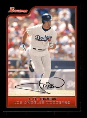 2006 Baseball Bowman J.D. Drew Los Angeles Dodgers #119 12 - Image 1 of 2