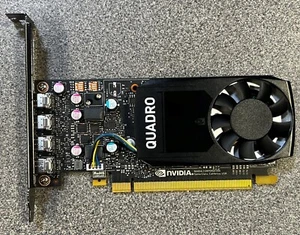 09460m Dell Nvida Quadro P600 2GB GDDR5 PCI-E 3.0 GPU Graphics Card - Picture 1 of 1