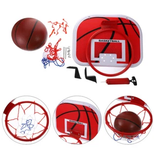 Gioco Basket per Bambini Rete Basket da Interno Set Basket Bambini - Foto 1 di 12