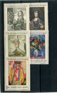 Tschechoslowakei - 1668 - 72 **   KW 30,-- €   (  15473  ) - Picture 1 of 1
