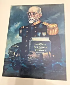 POSTER - INFLUENCE OF SEA POWER UPON HISTORY, 1660-1783 by ALFRED MAHAN 20"x16" - Picture 1 of 7