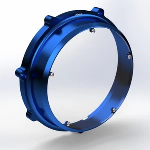 Kbike carter frizione blu per Ducati - clutch cover blue for Ducati - Picture 1 of 1