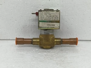 ALCO CONTROLS TYPE AMS SOLENOID VALVE WITH COIL - Picture 1 of 9