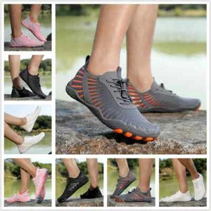 Wanderschuhe Barfuß Pro wasserdicht rutschfest breit Outdoorschuhe Unisex - Bild 1 von 35