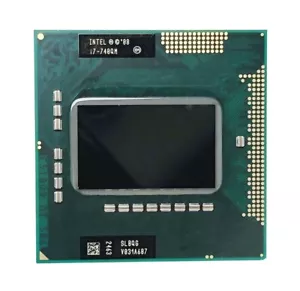 Intel Core i7-740QM 1.733GHz 6MB L3 Cache Socket G1 rPGA988A CPU Processor SLBQG - Picture 1 of 1