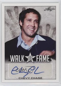 2017 Leaf Pop Century Walk of Fame Chevy Chase #WF-CC1 Auto c9a