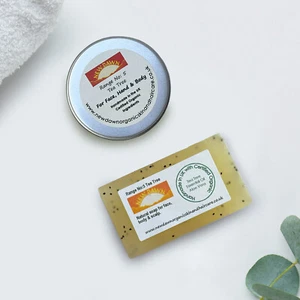 KERATOSIS PILARIS on Dry Skin - Natural Organic Remedies Cream+Soap Sample Pack - Picture 1 of 1
