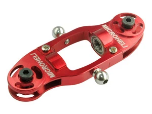 Microheli Precision CNC Alu Main Blade Grip set (RED) - BLADE 200 SRX / 200 S - Picture 1 of 1