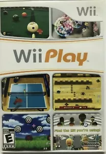 Wii Play - Nintendo Wii - Complete in Case w/ Manual - CIB - Picture 1 of 3