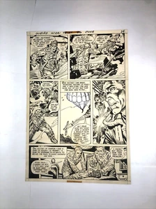 DC Comics Weird War Tales #26 S.24 Original Art 1974 Ernie Chan - Bild 1 von 8