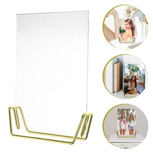 Desktop Photo Holder Bedroom Photo Holder Picture Frame Display Photo Frame - Picture 1 of 17