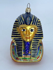 Christopher Radko Ramses Pharaoh Egyptian Christmas Ornament Read - Picture 1 of 11