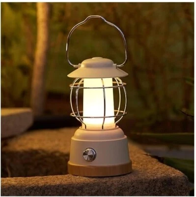 Lampada da Campeggio LED Ricaricabile USB Dimmerabile Powerbank - Immagine 1 di 4