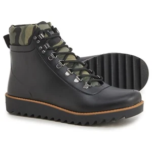 Jambu Womens Rainey-Hiker Waterproof Lace Up Boots - Black and Camo Size 8 - Picture 1 of 5